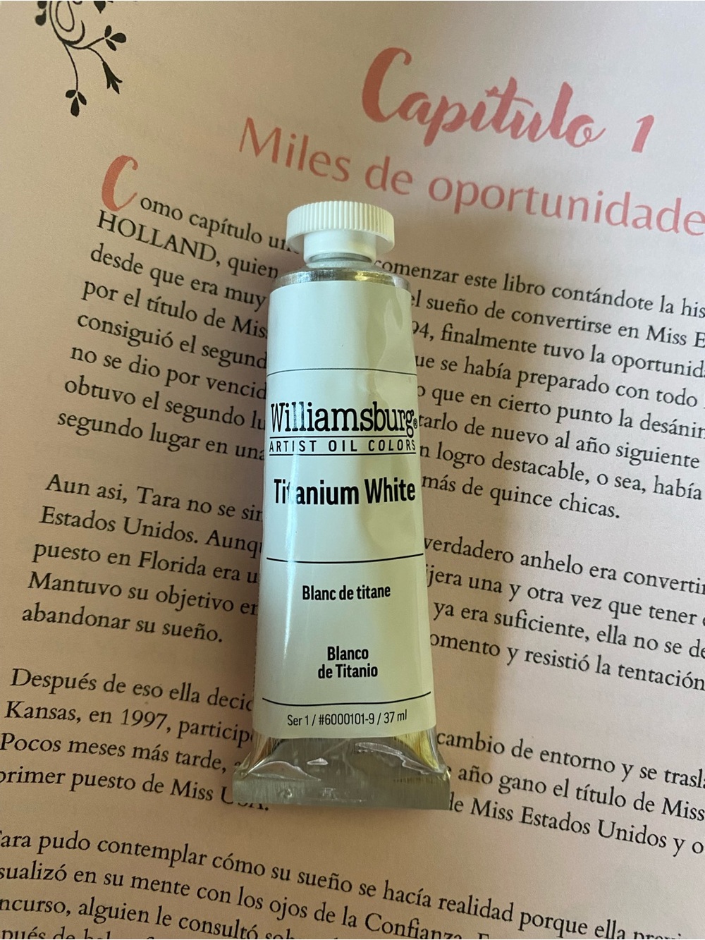 Williamsburg artist Oil colors - Titanium White
New 
37ml
